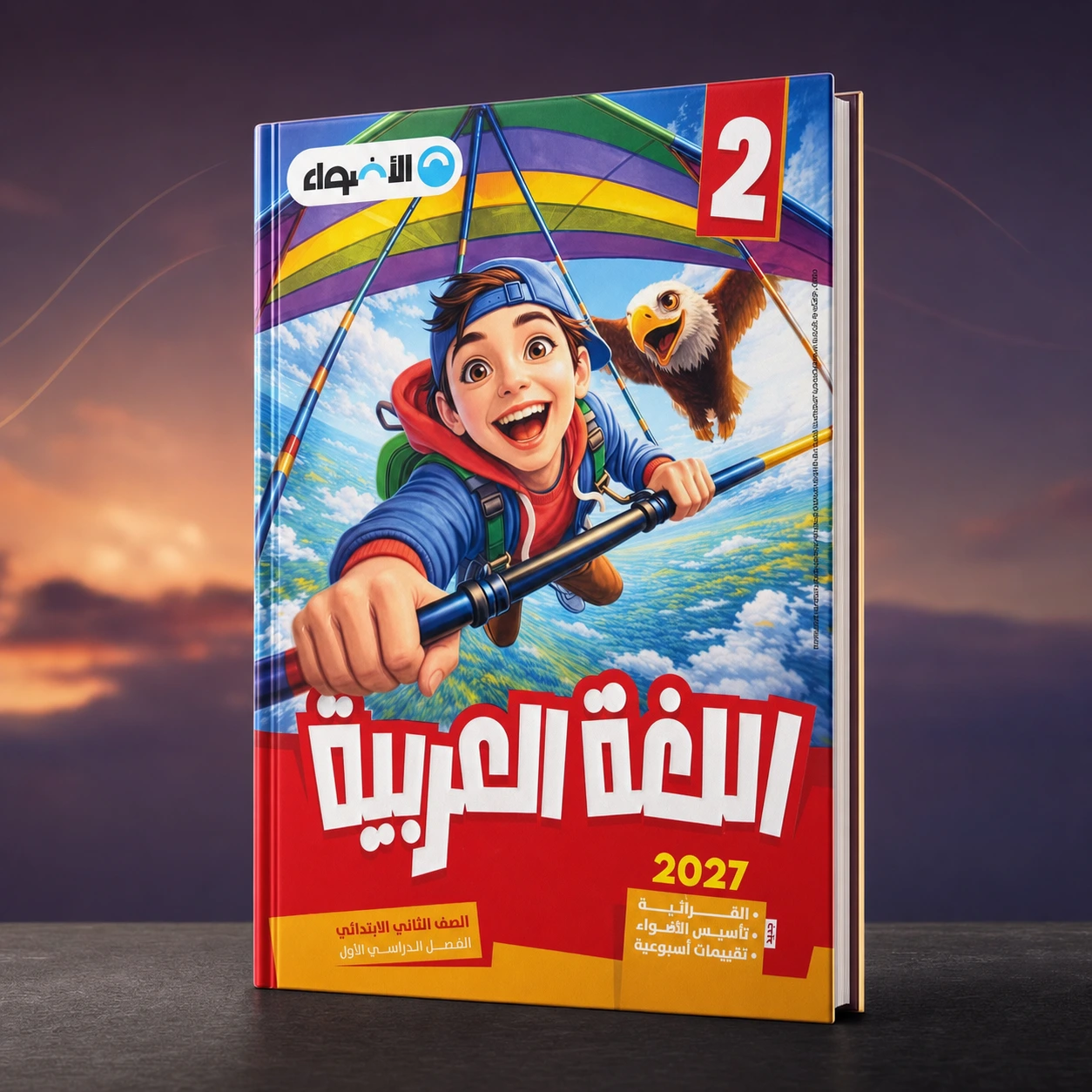 كتاب الأضواء لغة عربية 2ب ترم اول 2027
