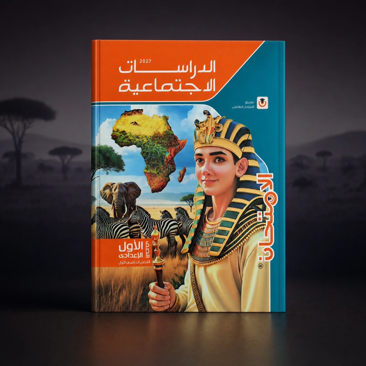 كتاب الإمتحان دراسات اجتماعيه 1ع ترم أول 2027