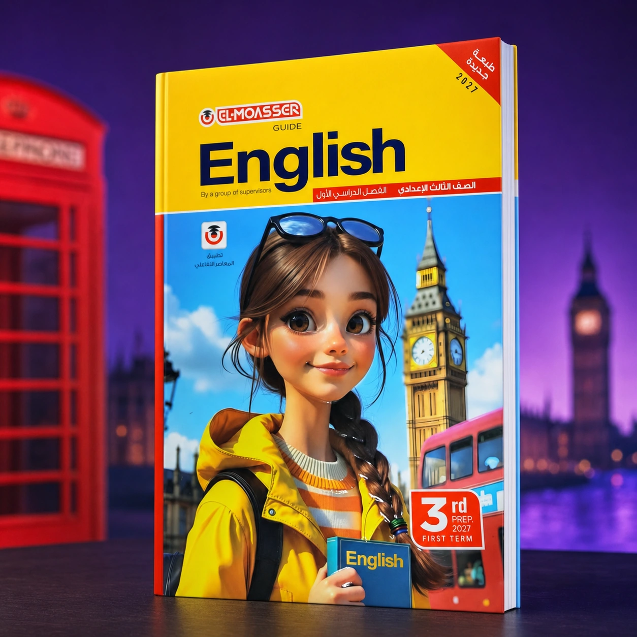 كتاب المعاصر انجليزي 3ع ترم اول 2027